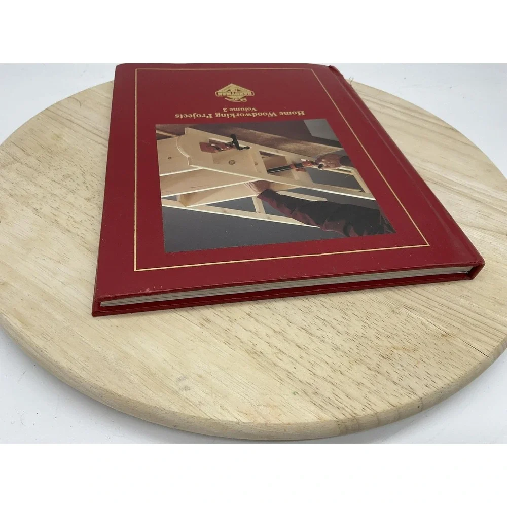 Vintage Home Woodworking Projects Vol 2 Handyman Club Red HC 1997 USA Book